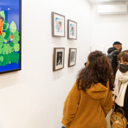Charity exhibition  with "VISION DUMONDE ",virtual version